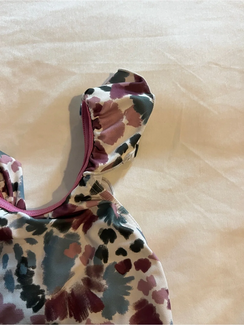 SUNCRACY RUFFLES PALERMO MULTICOLOR SWIMSUIT Size 4y